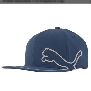 PUMA Monoline Dark Denim snapback hat
